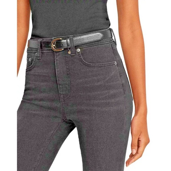 Lauren Ralph Lauren Women's Super stretch High-Rise Jeans Empire Black Wash 4 - Picture 3 of 13